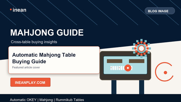 INEAN PLAY Automatic Mahjong Table Buying Guide blog cover image