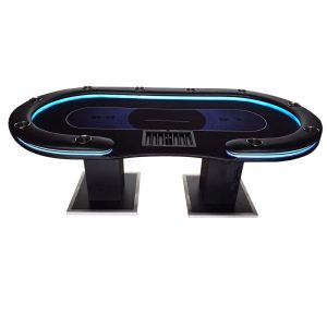 Professional 10 Seat LED Poker Table