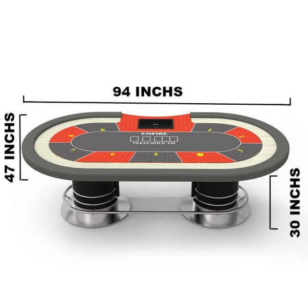 Casino Poker Tables with LED Lights - 图片 2