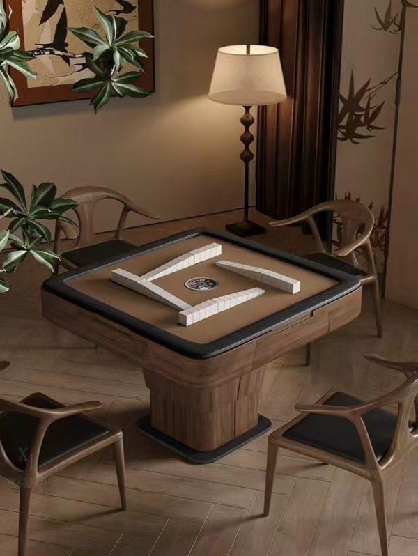 Real Wooden Mahjong Table - 图片 2
