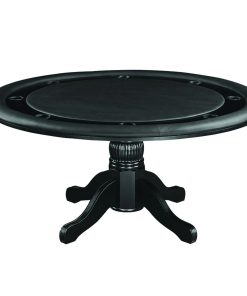 Round Wooden Poker Table - Main product image