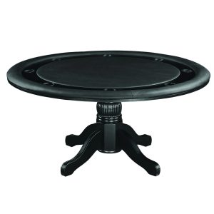 Round Wooden Poker Table