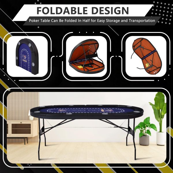 Foldable Poker Table - 图片 5