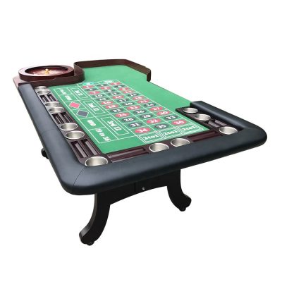 Casino Roulette Poker Table Wooden