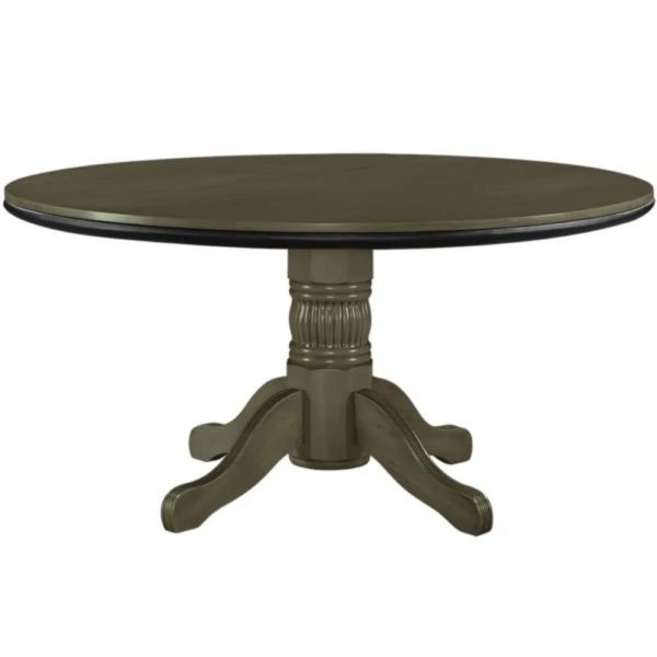 Round Wooden Poker Table - 图片 3