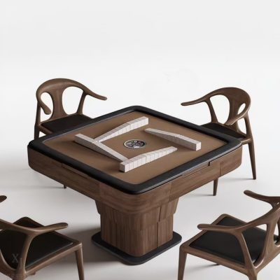 Real Wooden Mahjong Table - Main product image