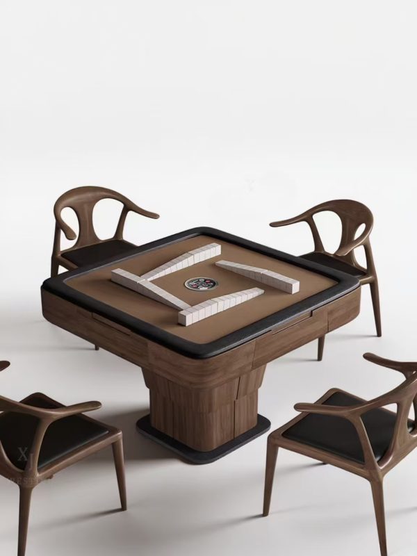 Real Wooden Mahjong Table