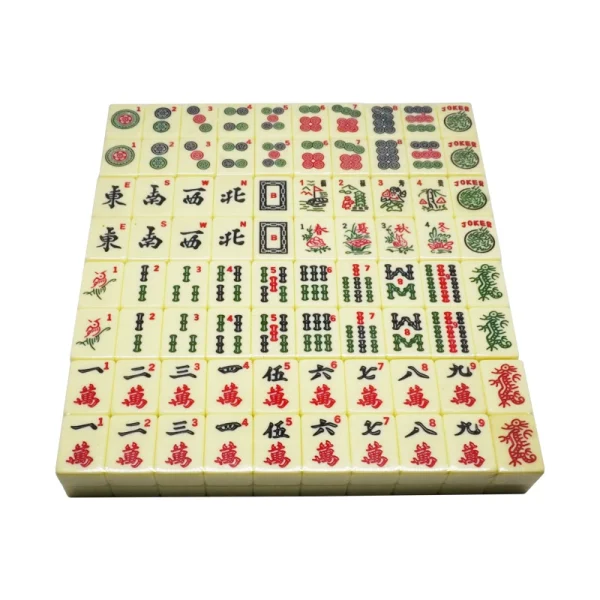 American Mahjong Tiles Black Leather Package - 图片 3