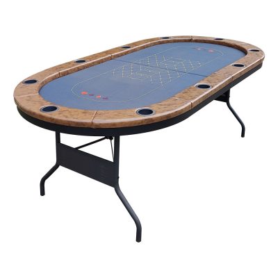 10-Person Foldable Poker Table - Main product image