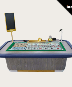 OEM/ODM Customizable 96inch Profession Casino Table Automatic LED Lighting Gamble Sic Bo Table with Display System LCD Screen