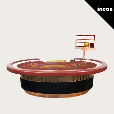 OEM/ODM Customizable Baccarat Poker Table Professional Casino Quality Led - Main product image