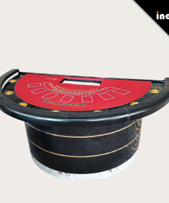 OEM/ODM Customizable Luxury Professional Blackjack & Poker Table Wood Construction for Entertainment Use - Main product image