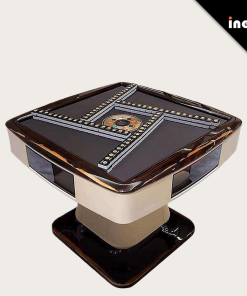 Inean Play Automatic Electric Mahjong Table Foldable Electric Luxury Dual-Use Home Electronic Multi-Function Tiles Set Clubho