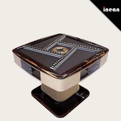 Inean Play Automatic Electric Mahjong Table Foldable Electric Luxury Dual-Use Home Electronic Multi-Function Tiles Set Clubho
