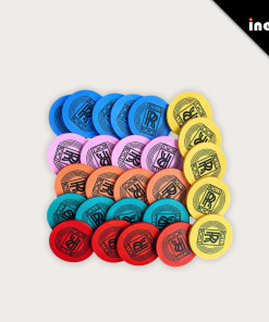 OEM/ODM Customizable Ceramic Poker Chips Professional 39Mm/43Mm Round Casino Rfid With Tray Printing Storage Uv Wpt Gambling Sublimation Board