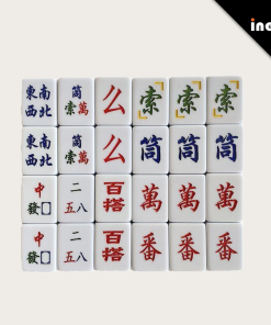 Wholesale Home Mahjong Set No. 42 Hand-Rubbed First-Grade Jade Tiles Customized Melamine Mahjong Custom Mahjong Tiles - Main 