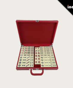 Professional Custom Malaysia Mahjong Set Portable Singapore Mahjong Tiles Without Beautiful Aluminum Case Package - Main prod