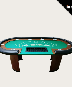 Luxury Blackjack Table Professional Casino Quality Foldable With Cup Holders Fish Electronic Pool Hydraulic Shooting High Pla