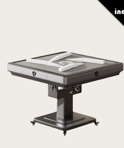 Inean Fully Automatic Foldable Electric Mahjong Table With Dual Purpose Roller Coaster Design Family Thin Noise Function Durable