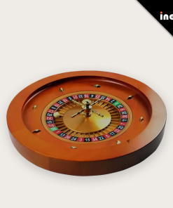 Professional Casino Roulette Wheels Solid Wood Luxury Roulette Tables With Steel Frame Double High-Gloss Bar Wholesale Set 32