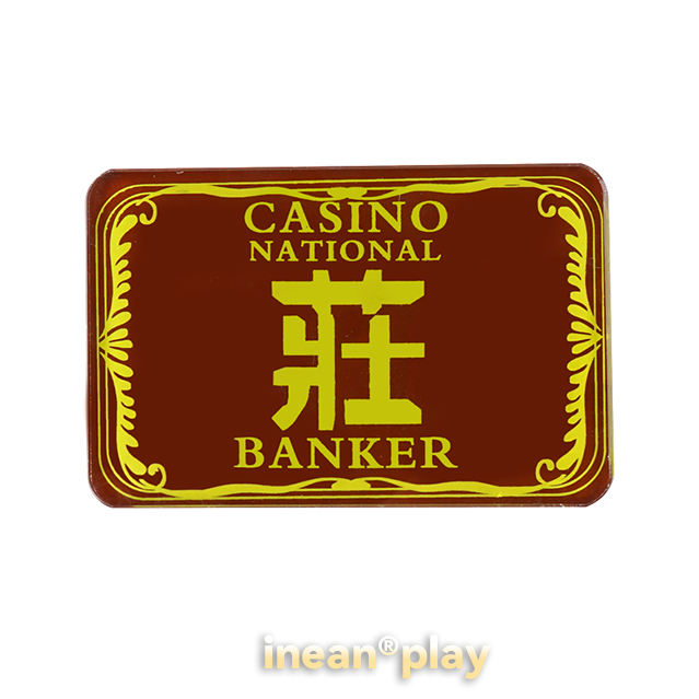 Casino Acrylic Player Banker Button Wins Baccarat Table Button - Product detail